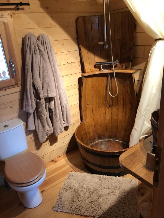 La Cabane à l'Orée des Bornes Évires Exterior foto